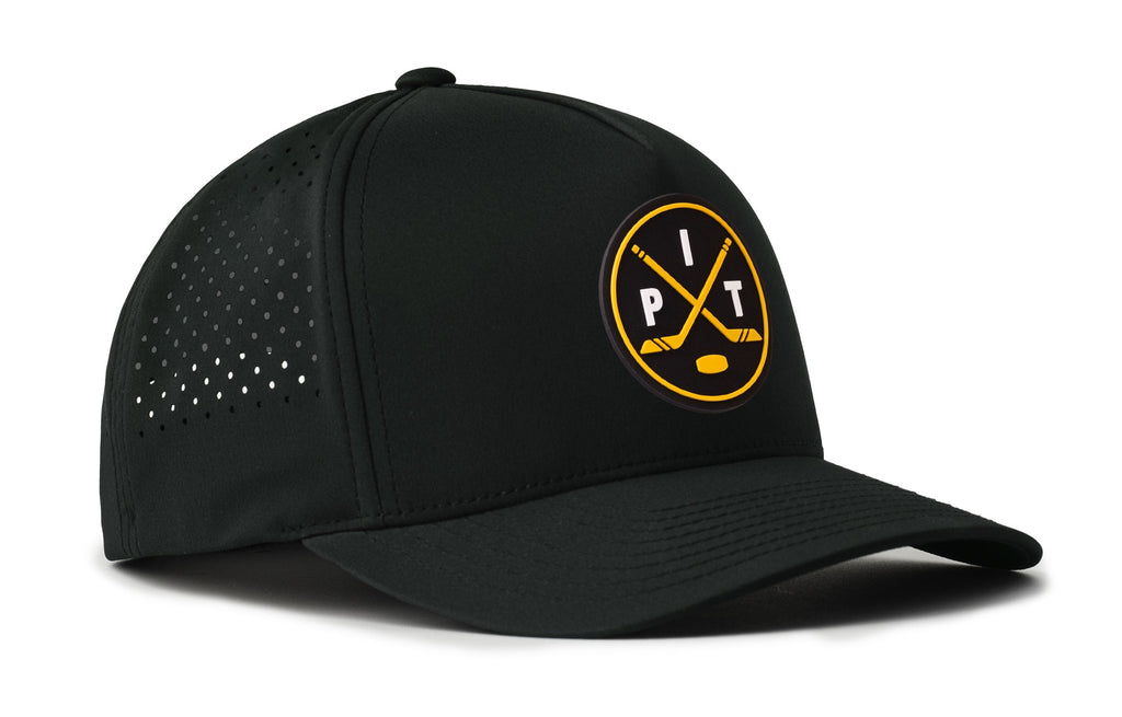 Pittsburgh Hockey Performance 5-Panel Hat  |  PIT X Flexfit Snapback