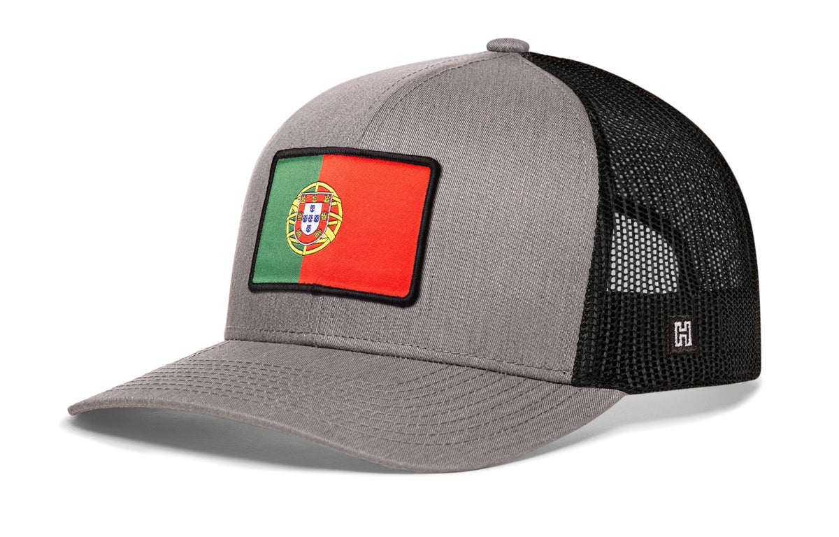 Portugal Flag International Trucker Hat  |  Portuguese Snapback
