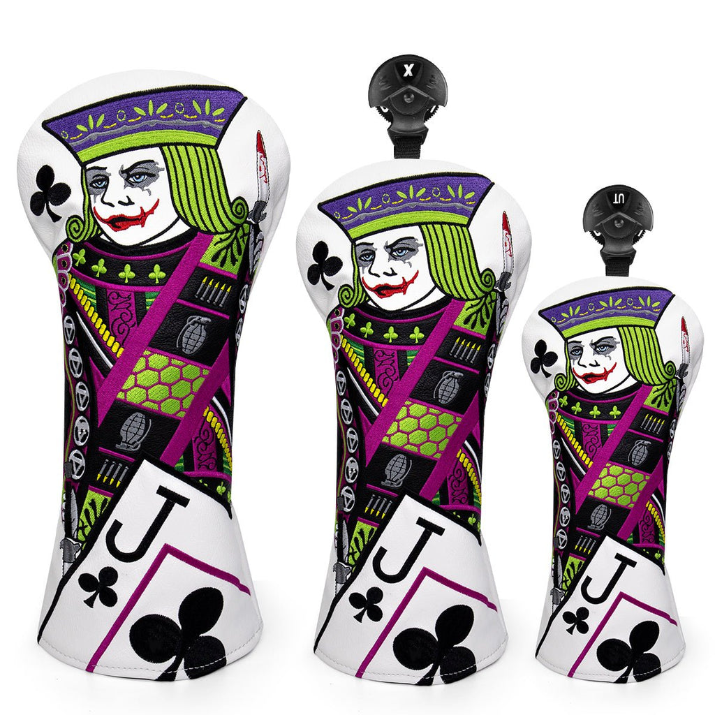 Premium Crazy Jack Golf Headcovers