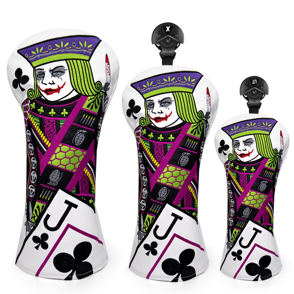 Premium Crazy Jack Golf Headcovers