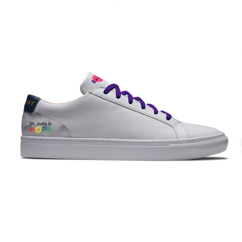 "Purple Eagle Shoes For St. Jude" FootJoy Court Shoes