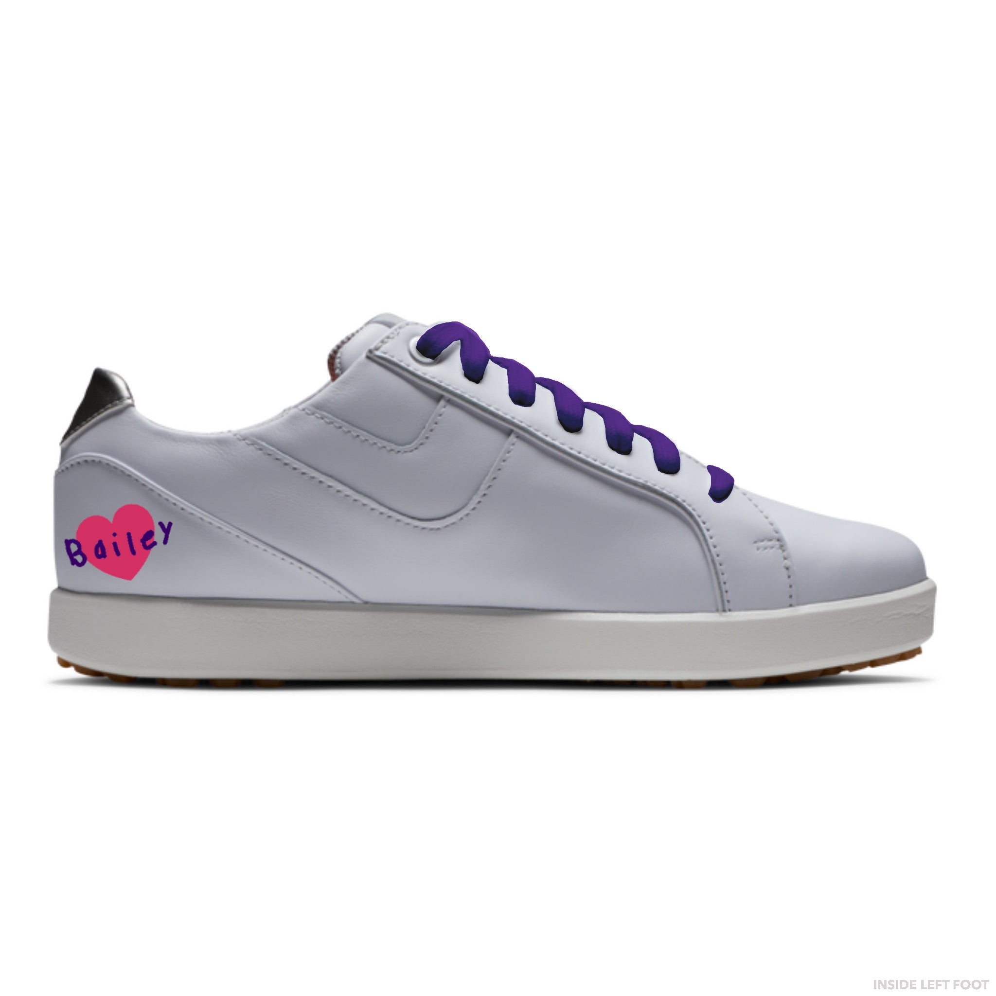 "Purple Eagle Shoes For St. Jude" FootJoy Links Women's Shoes