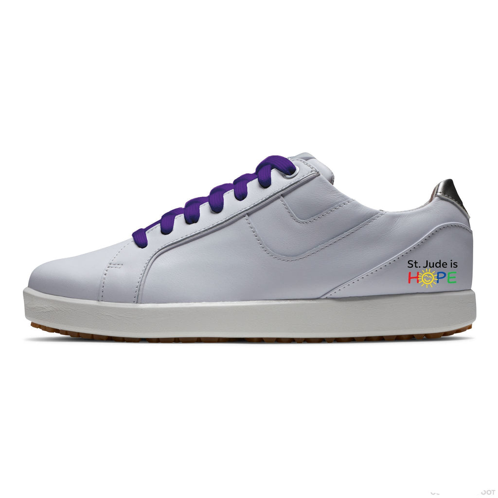 "Purple Eagle Shoes For St. Jude" FootJoy Links Women's Shoes