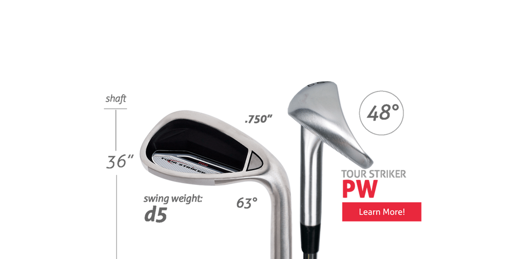 Tour Striker Pitching Wedge RED STRIPE - 15th ANNIVERSARY