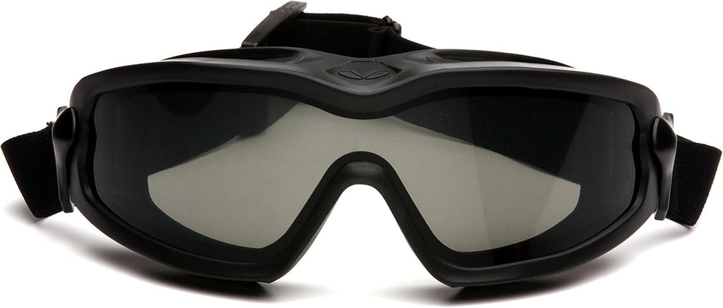 Pyramex V2G Plus Anti-Fog Safety Goggles – Dual Gray Lens Tactical Eye Protection