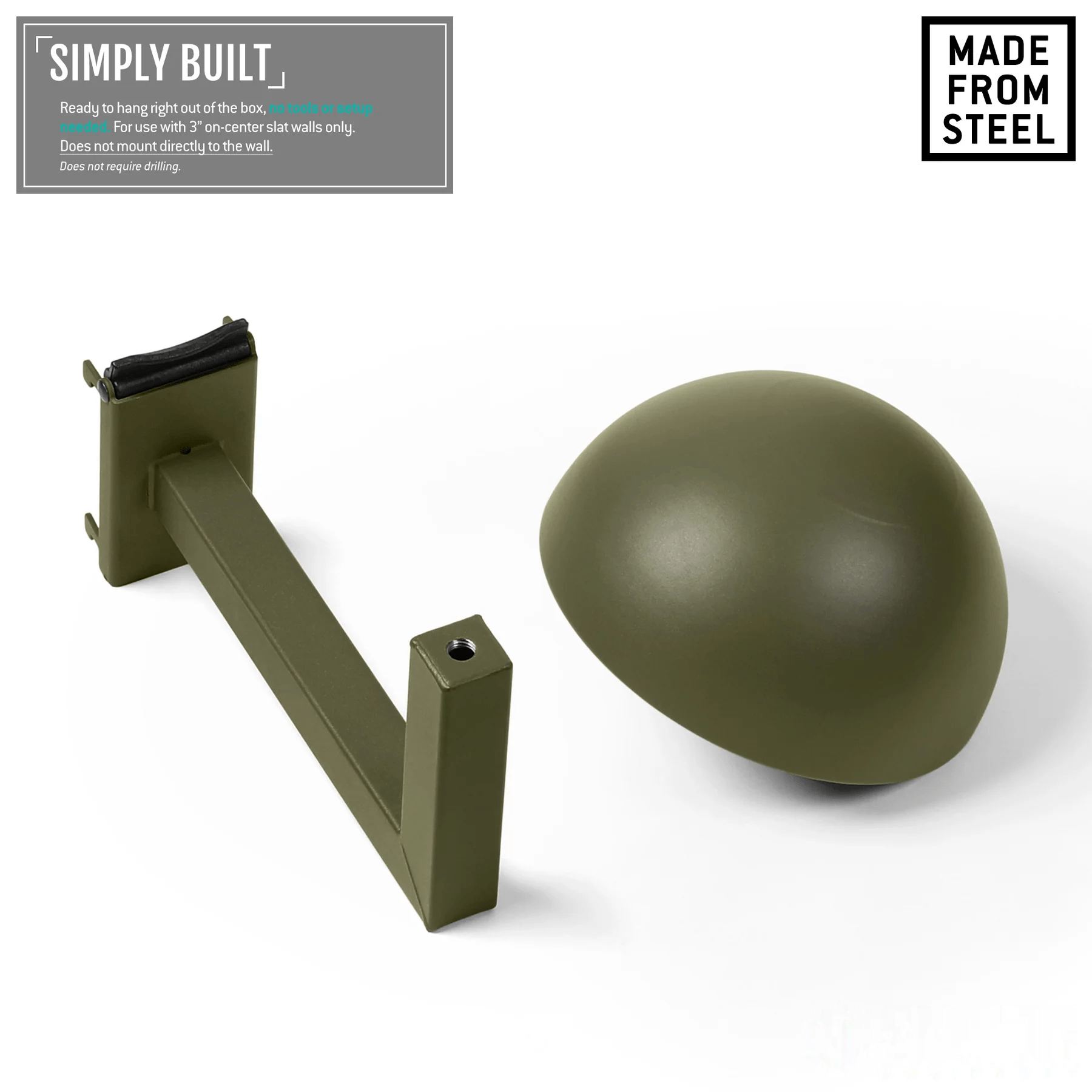 Wall Rack System - Helmet Rack