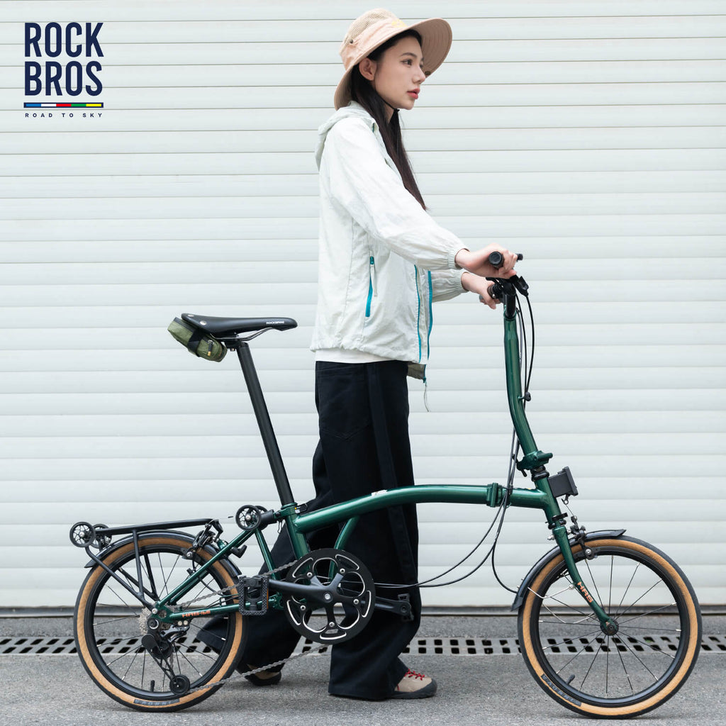 ROAD TO SKY Recycled Tire Mini Bike Saddle Bag - 0.4L