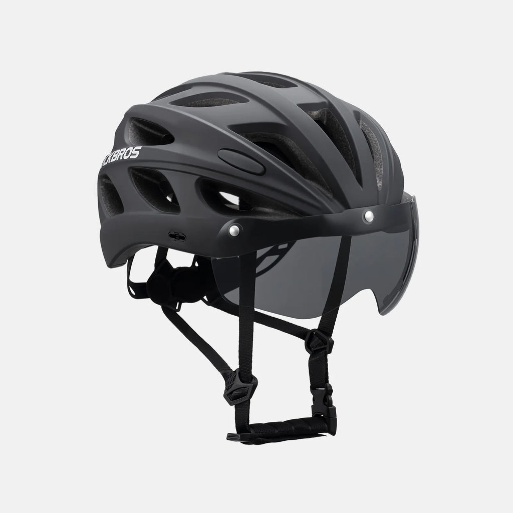 Pottier Bike Helmet with Visor and Goggles