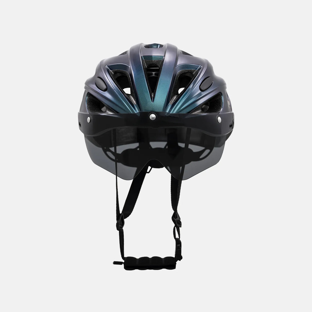 Pottier Bike Helmet with Visor and Goggles