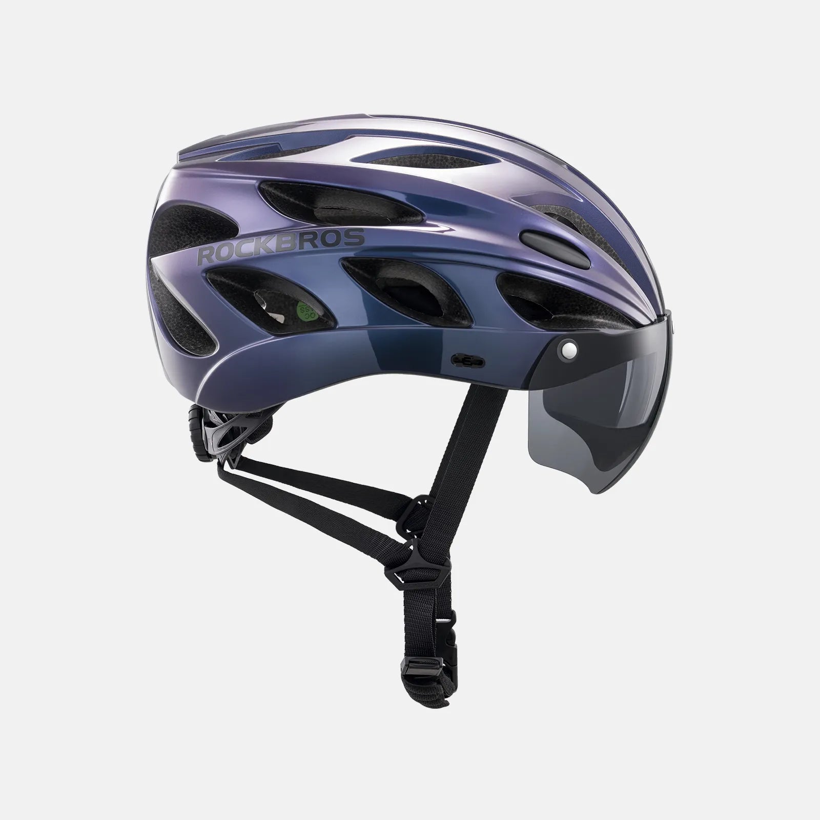 Pottier Bike Helmet with Visor and Goggles