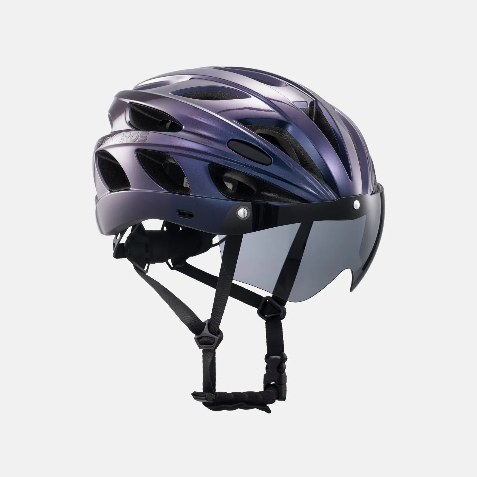 Pottier Bike Helmet with Visor and Goggles