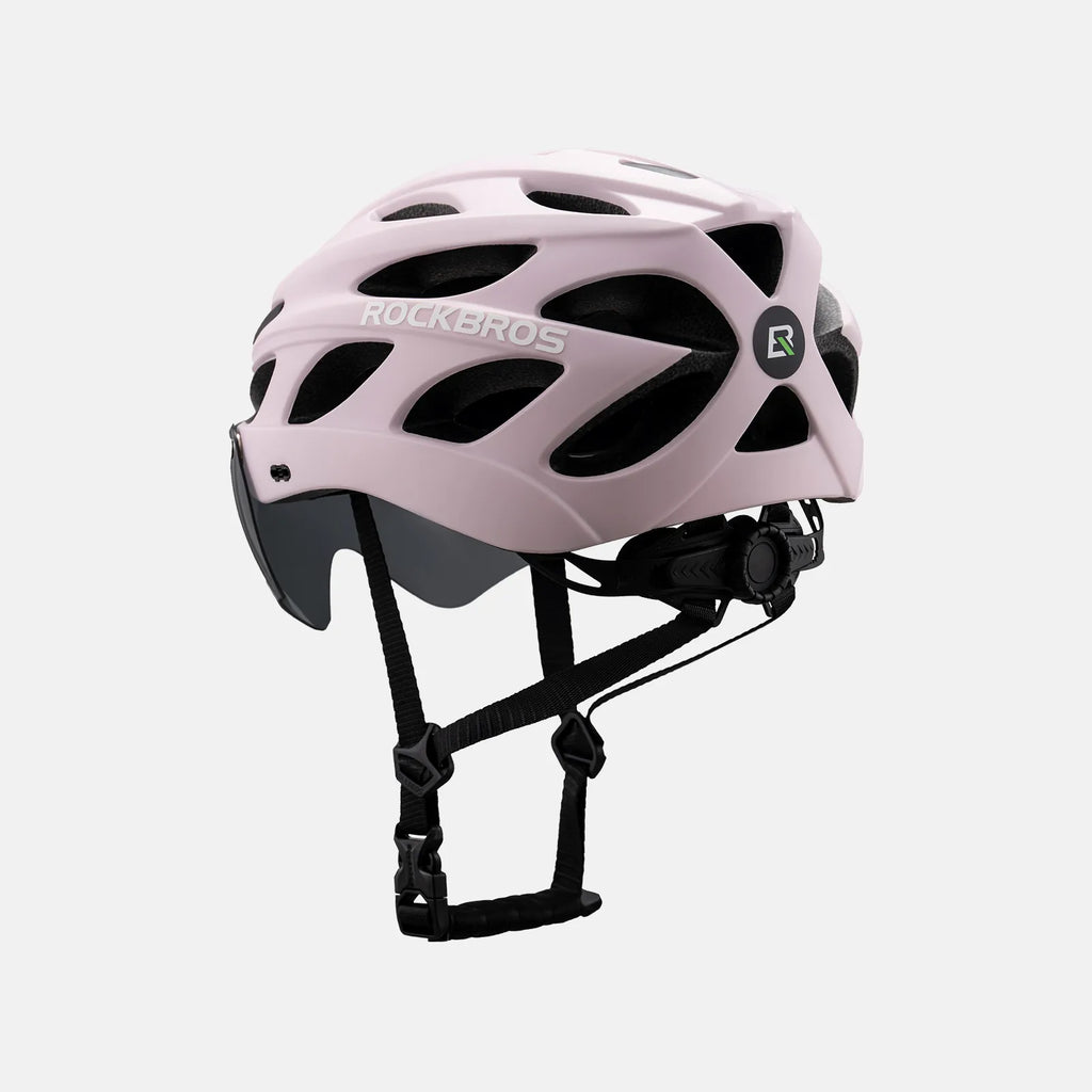 Pottier Bike Helmet with Visor and Goggles