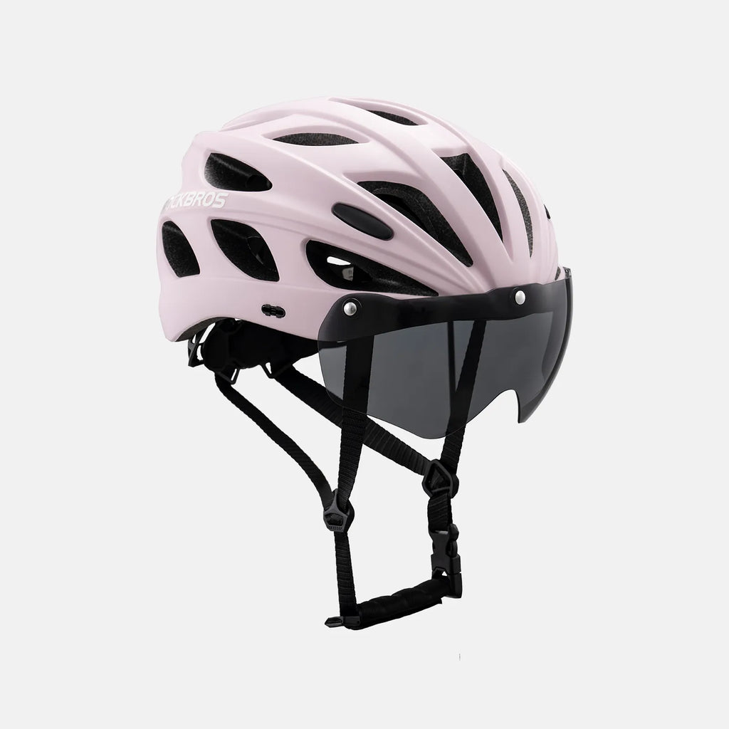 Pottier Bike Helmet with Visor and Goggles