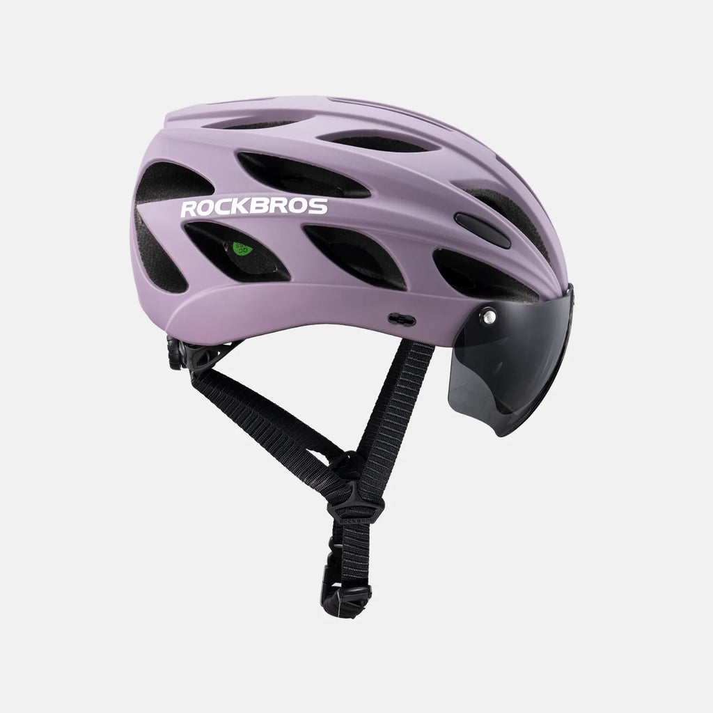 Pottier Bike Helmet with Visor and Goggles