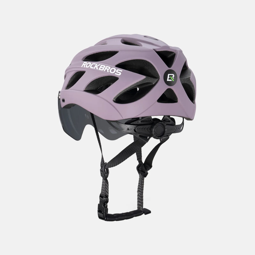 Pottier Bike Helmet with Visor and Goggles