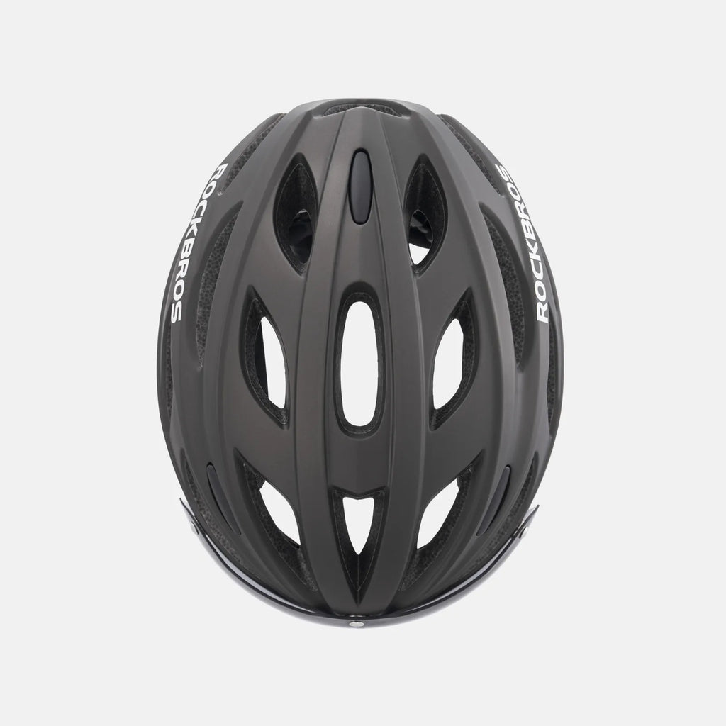 Pottier Bike Helmet with Visor and Goggles