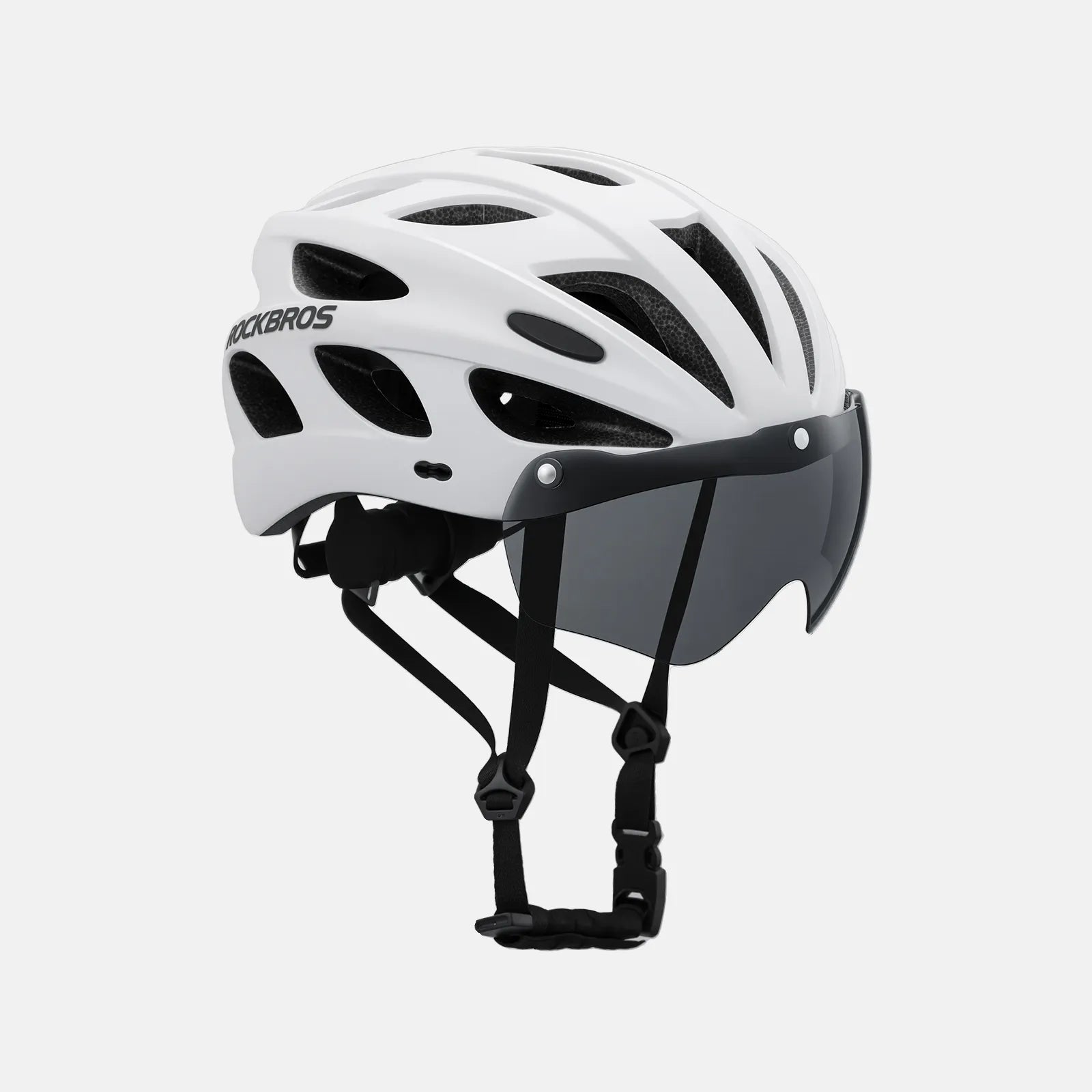 Pottier Bike Helmet with Visor and Goggles