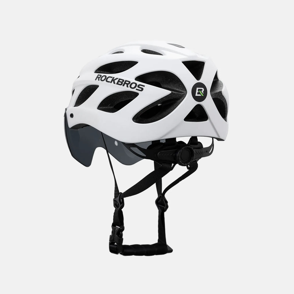 Pottier Bike Helmet with Visor and Goggles