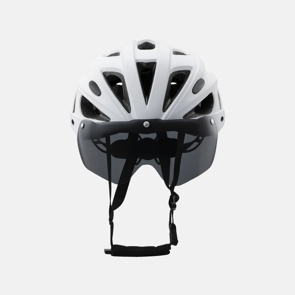 Pottier Bike Helmet with Visor and Goggles