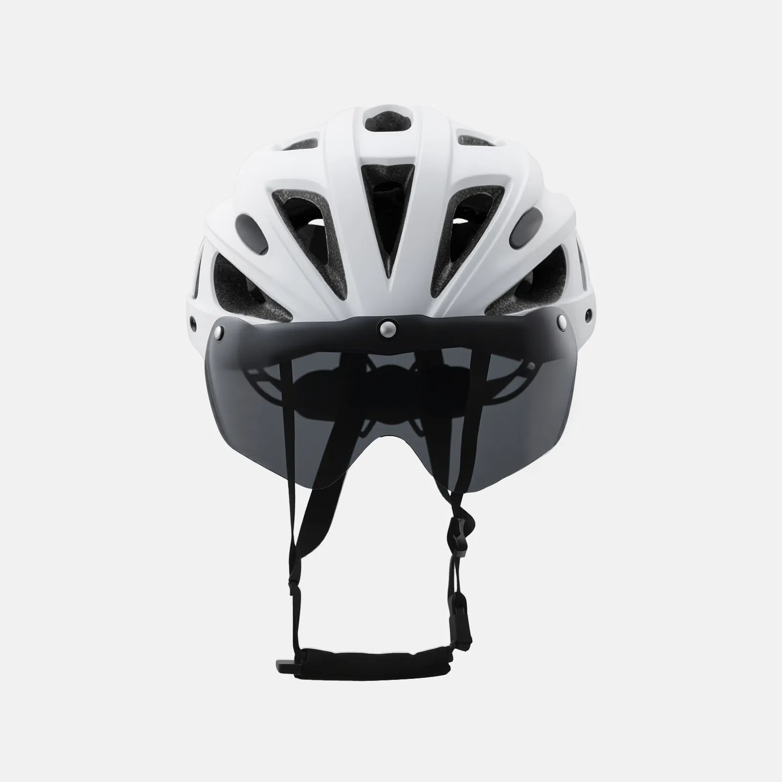 Pottier Bike Helmet with Visor and Goggles