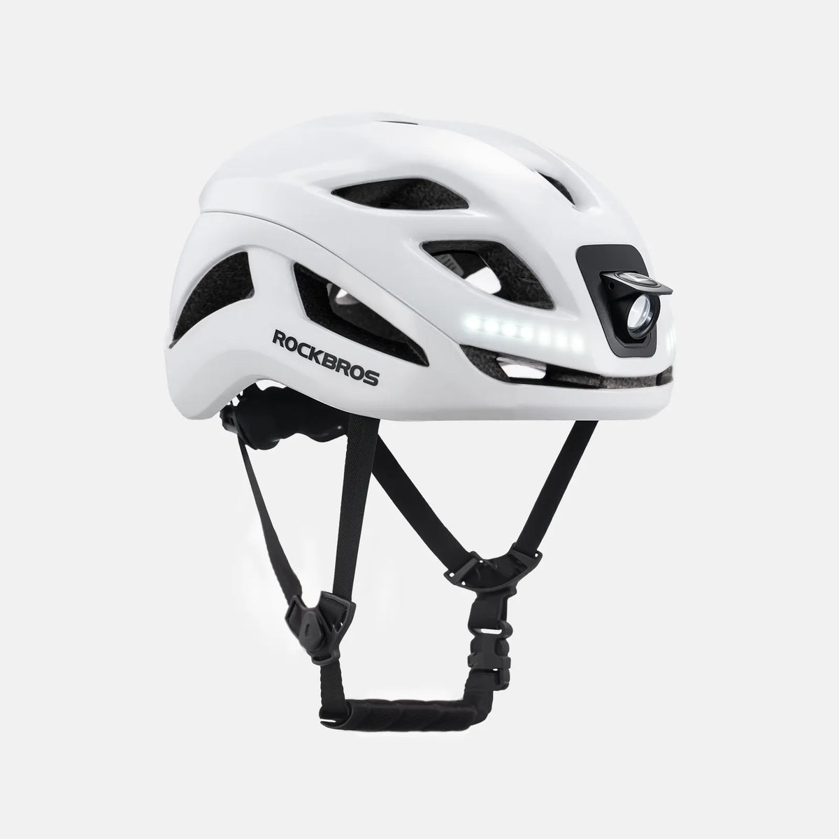 Bike Helmet with LED Front and Rear Light