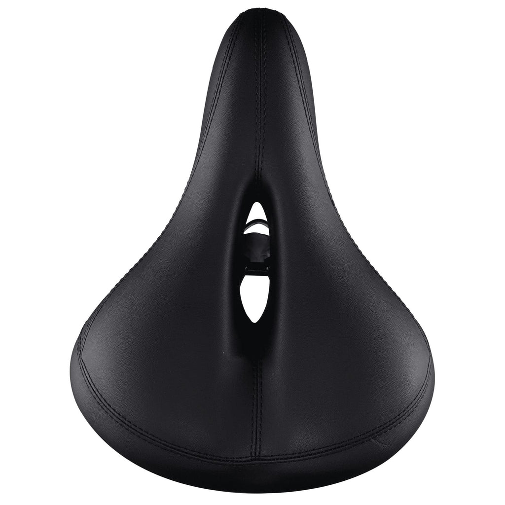 Comfort Bike Saddle with Rear Safety Light