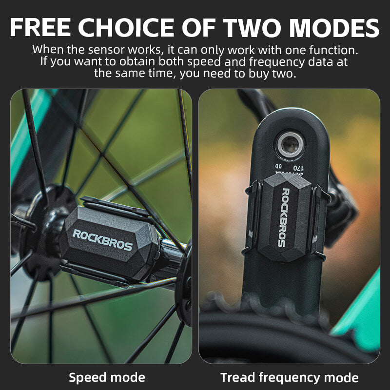 2-in-1 Speed & Cadence Sensor
