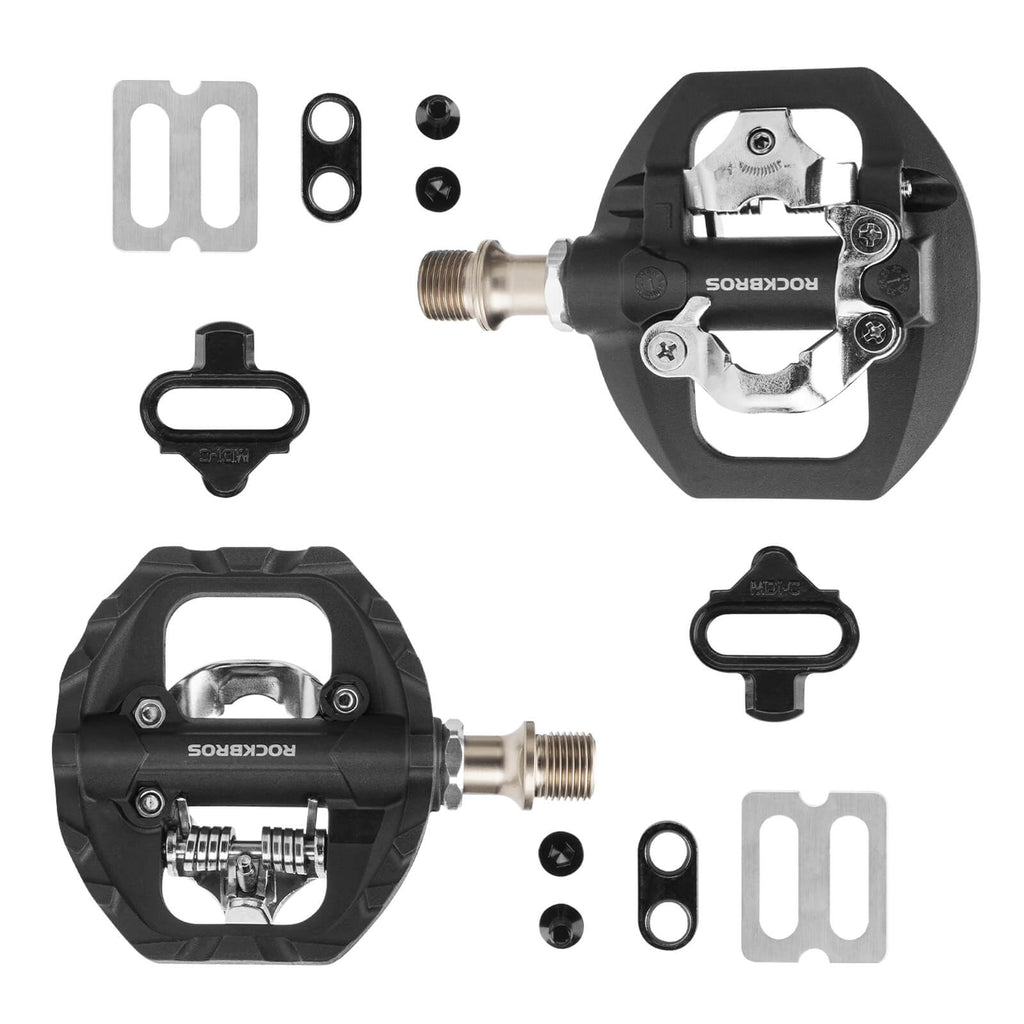 Dual Platform MTB Pedals - Clipless & Flat