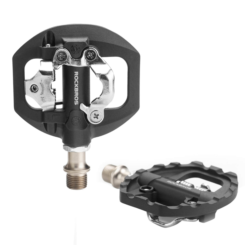 Dual Platform MTB Pedals - Clipless & Flat