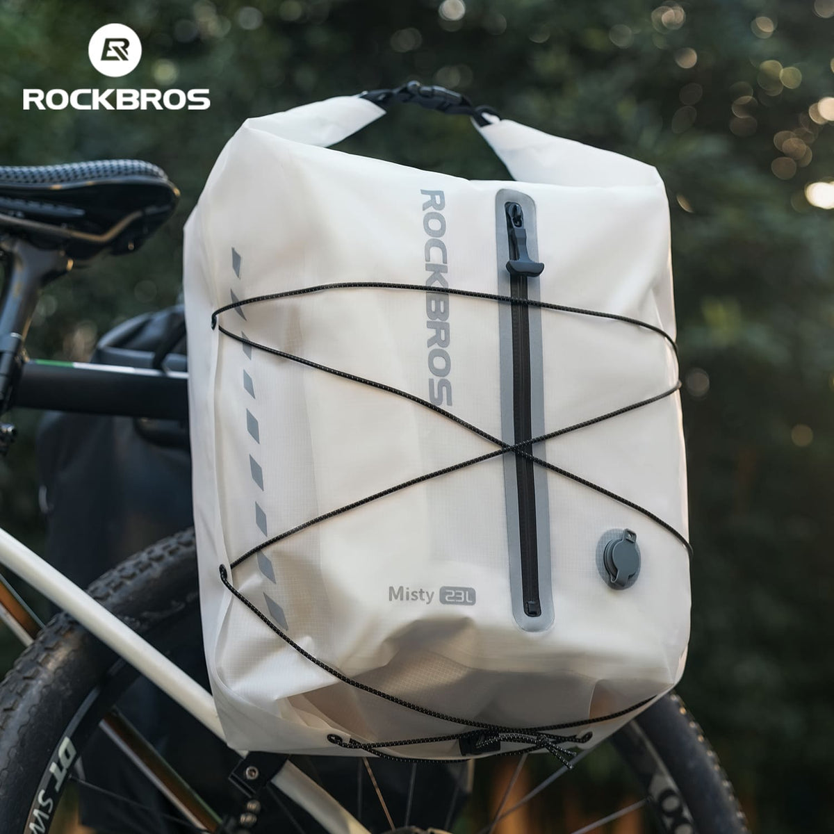 Lightweight Waterproof Bike Rear Rack Bag-23L