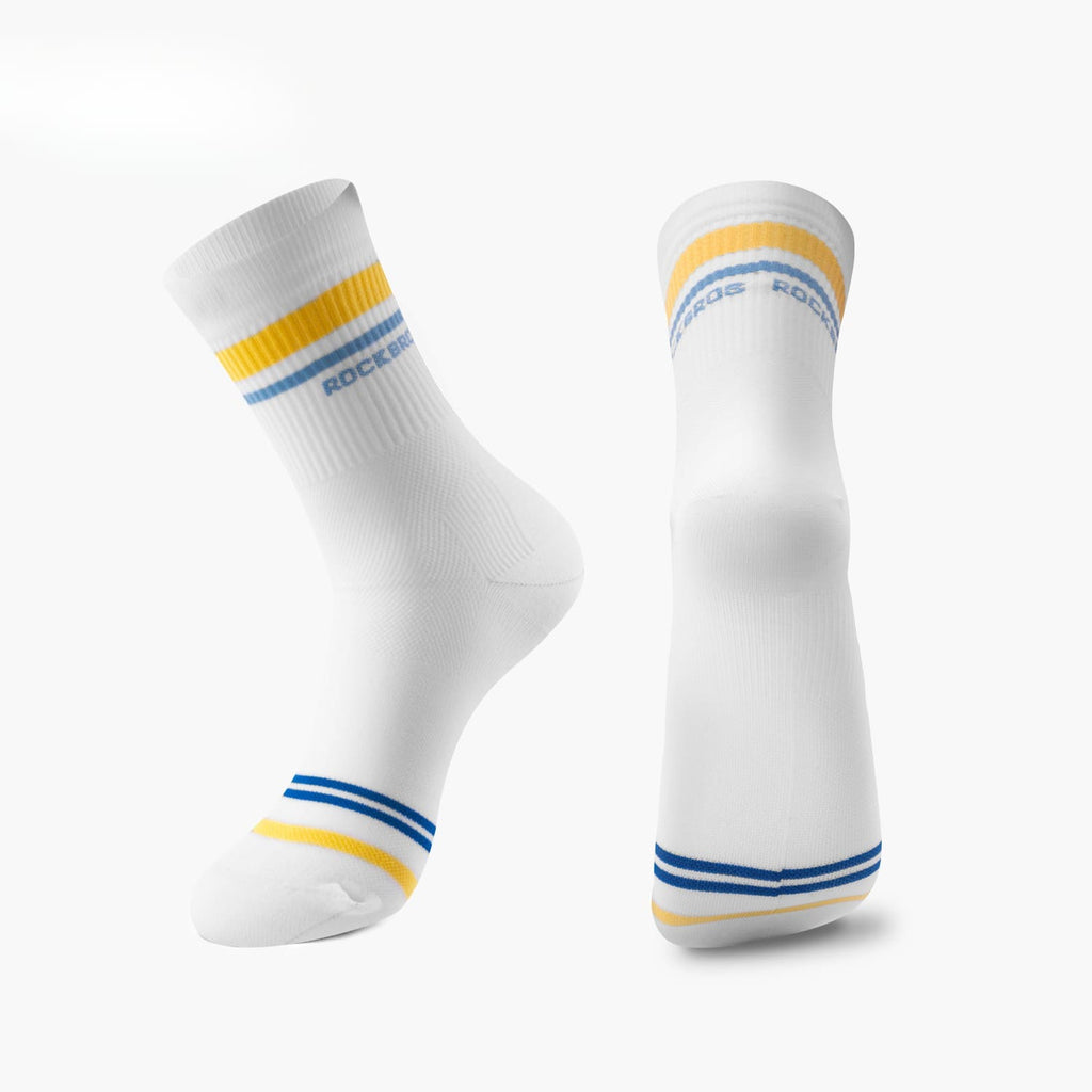 Mid-Calf Breathable Cycling Socks