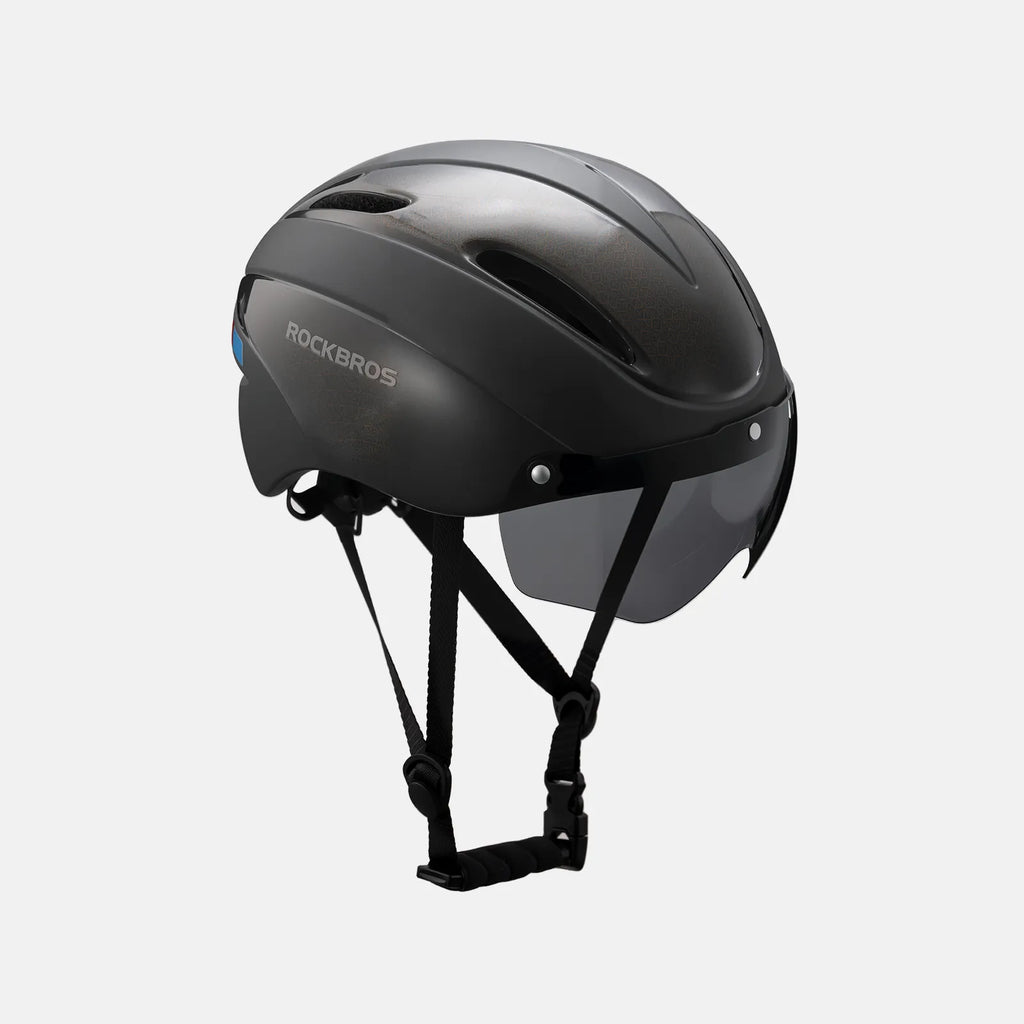 Trussier Magnetic Goggles Bike Helmet
