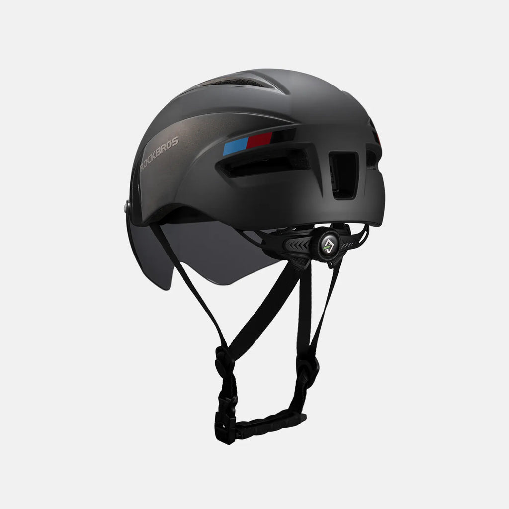 Trussier Magnetic Goggles Bike Helmet