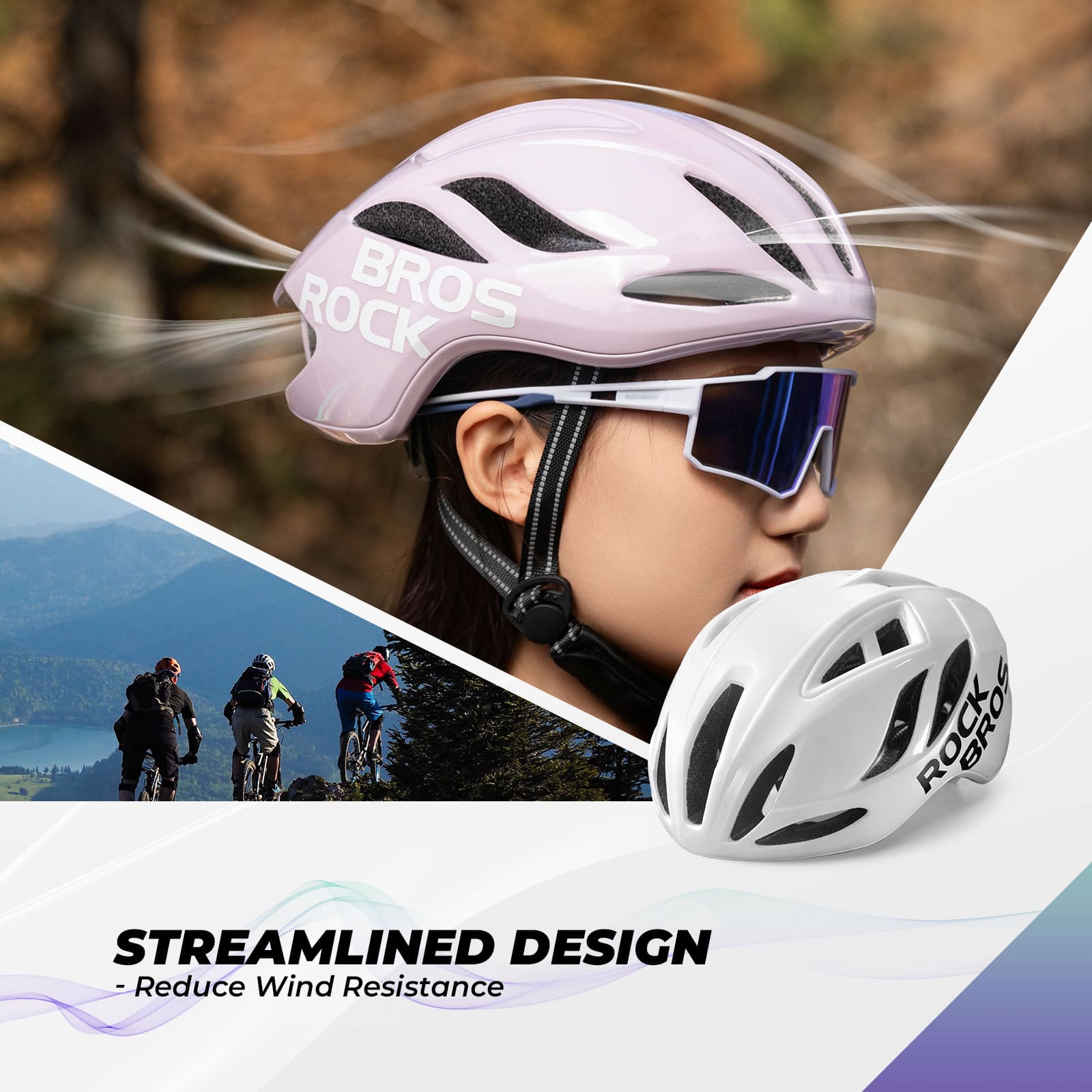 Ultra-Light In-Mold Bicycle Safety Helmet