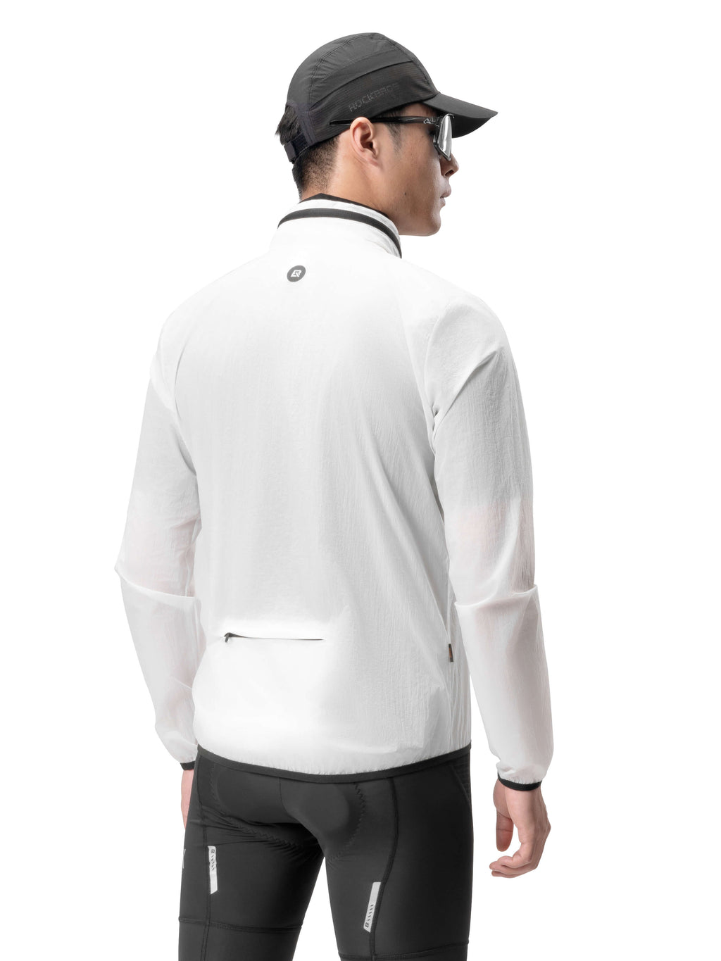 Unisex Solar-Powered Glow Cycling Jacket