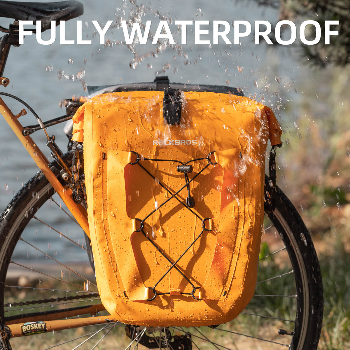 Fully Waterproof Bike Pannier Large Capacity