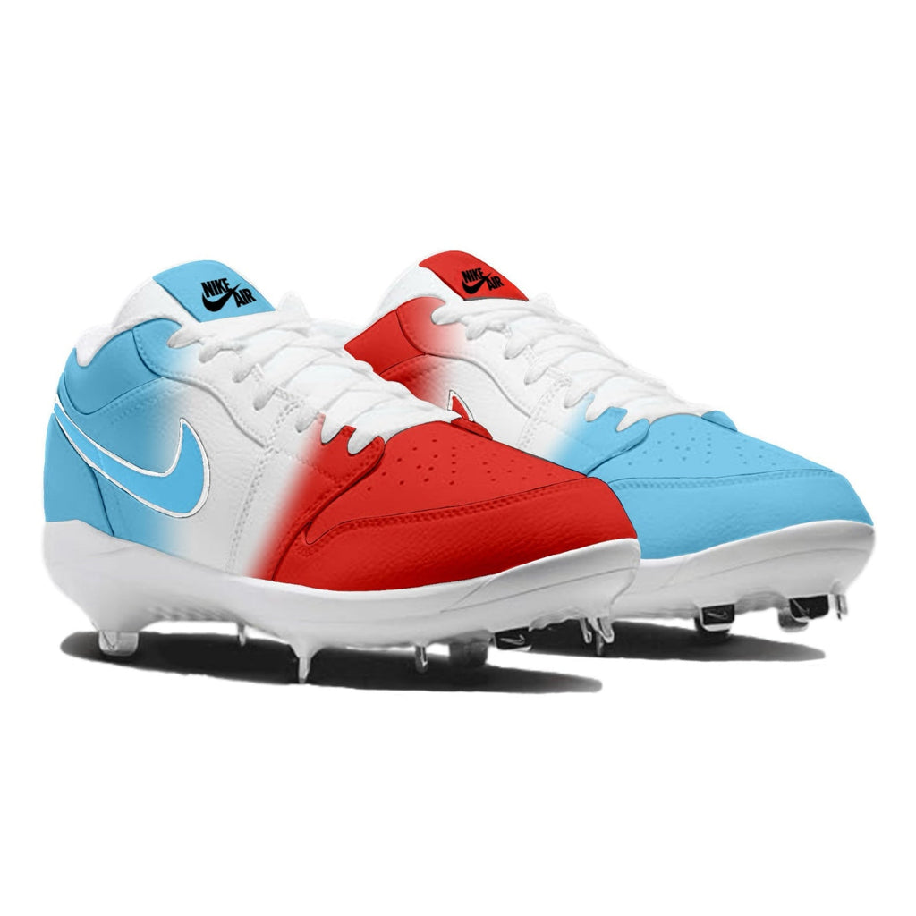"Rocket Pop" Jordan 1 Retro Cleats