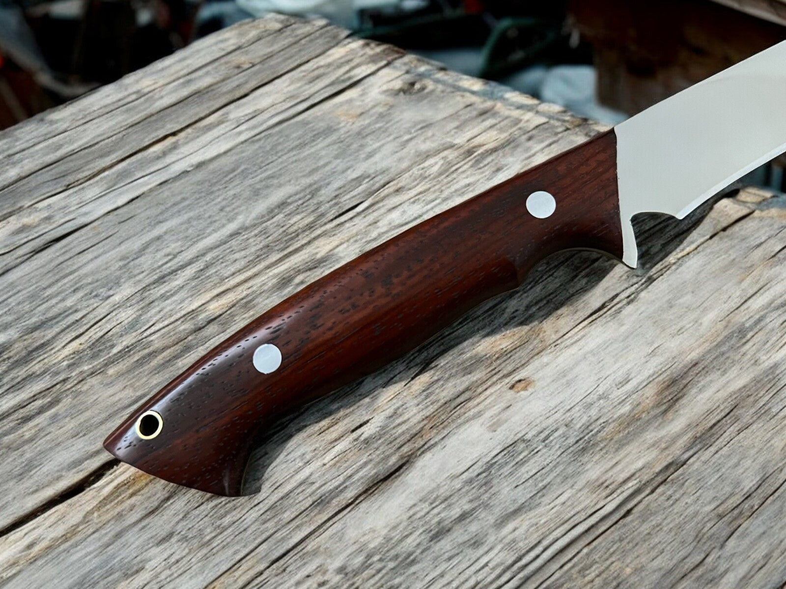 Handcrafted Rosewood Fillet Knife - Precision at 14.4