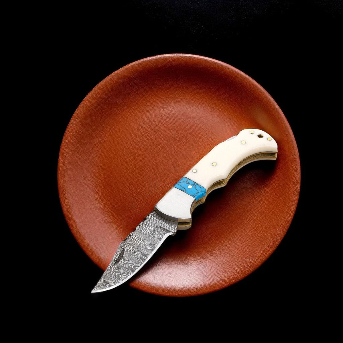 Folding Hunter Knife | Bone Handle – Intent Sports Company