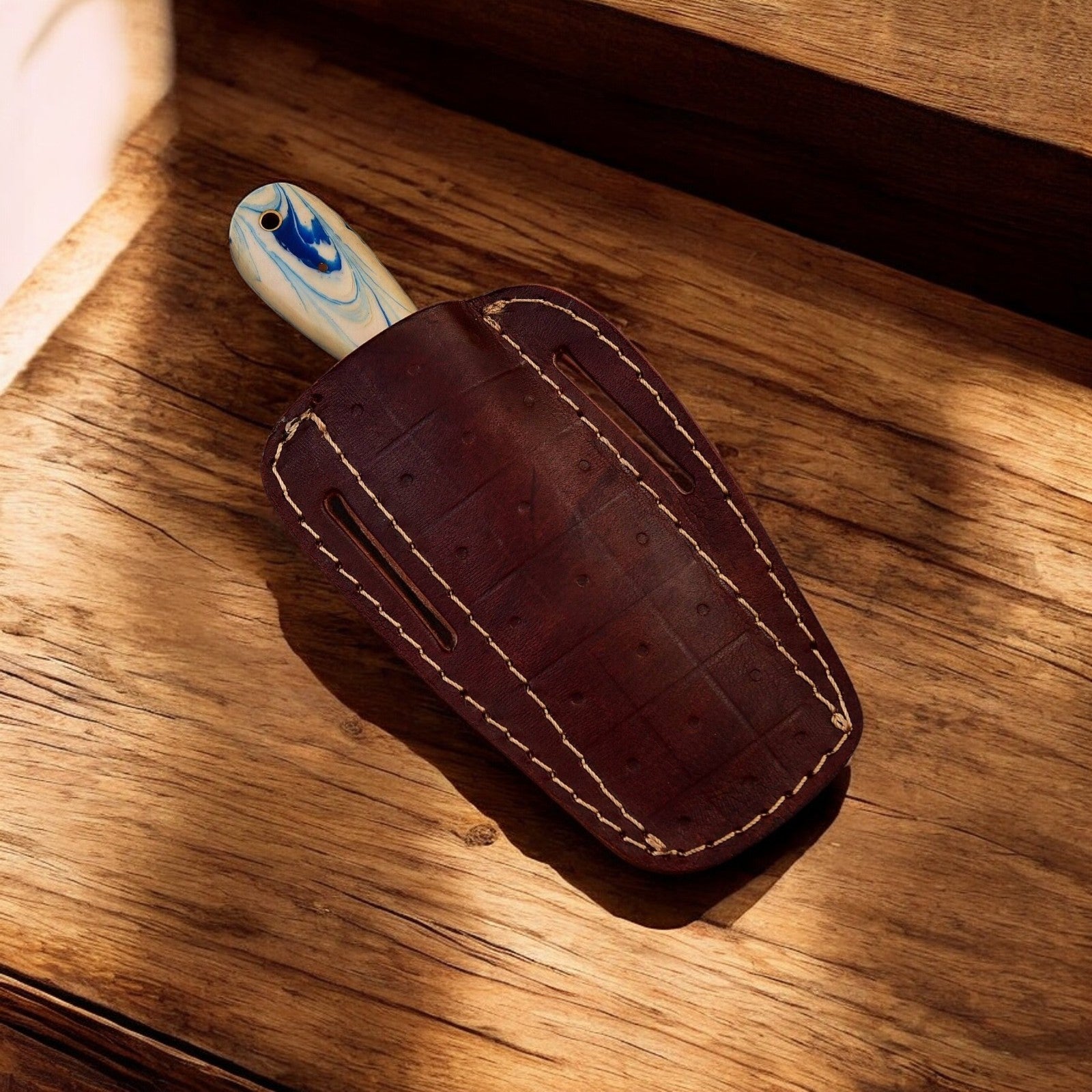 Custom Handmade Bull Cutter Knife – 8" File Tool Steel