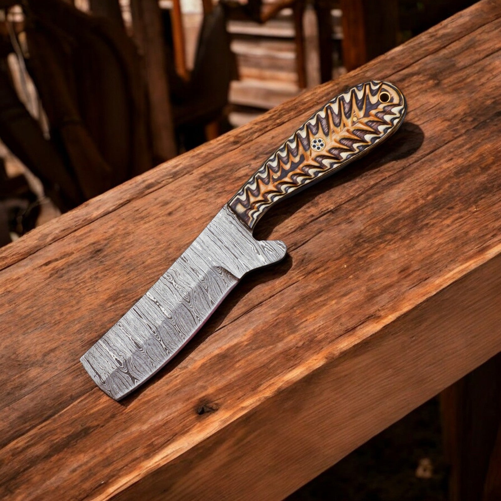 Custom Handmade Bull Cutter Knife | High Carbon Steel