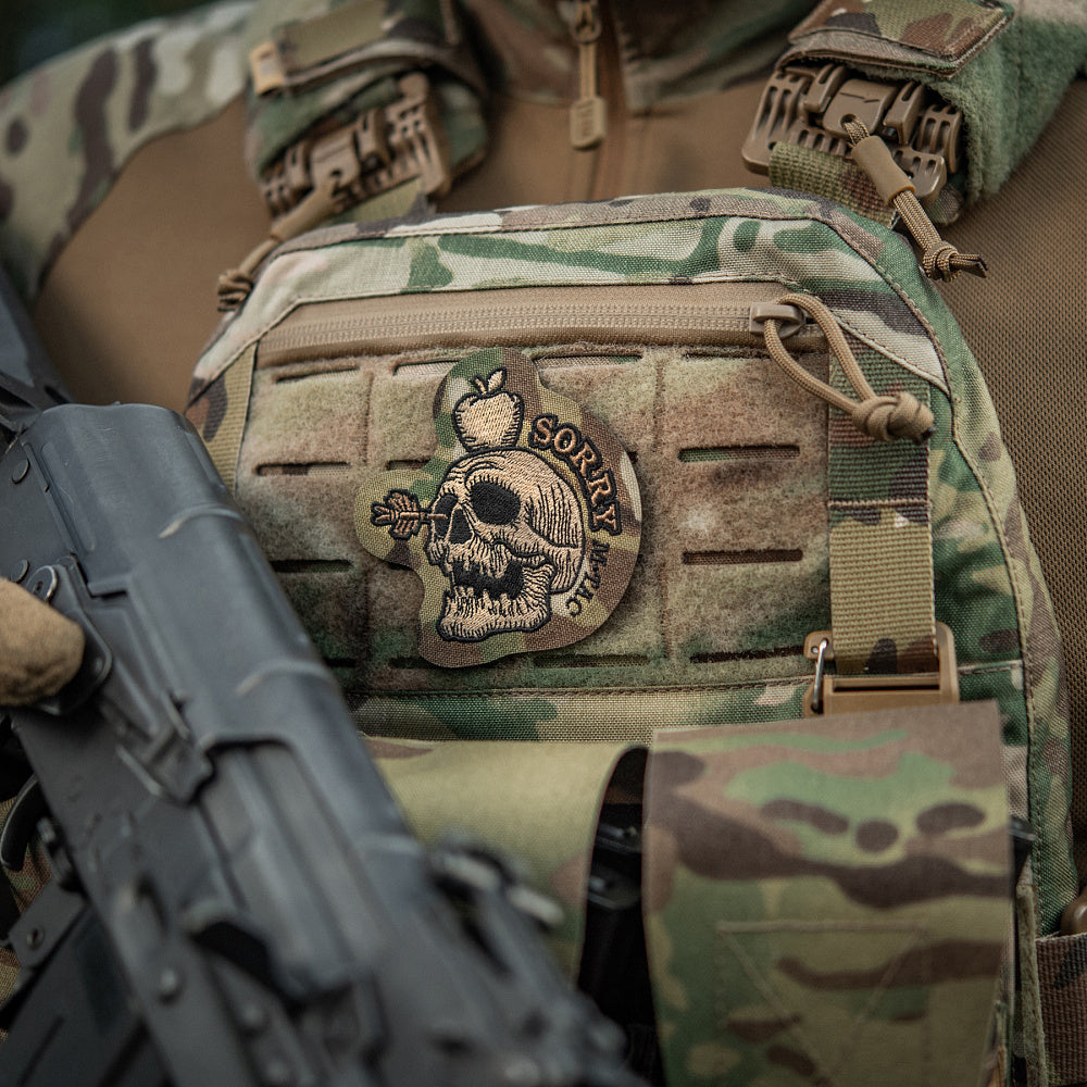 M-Tac “SORRY” Embroidered Morale Patch