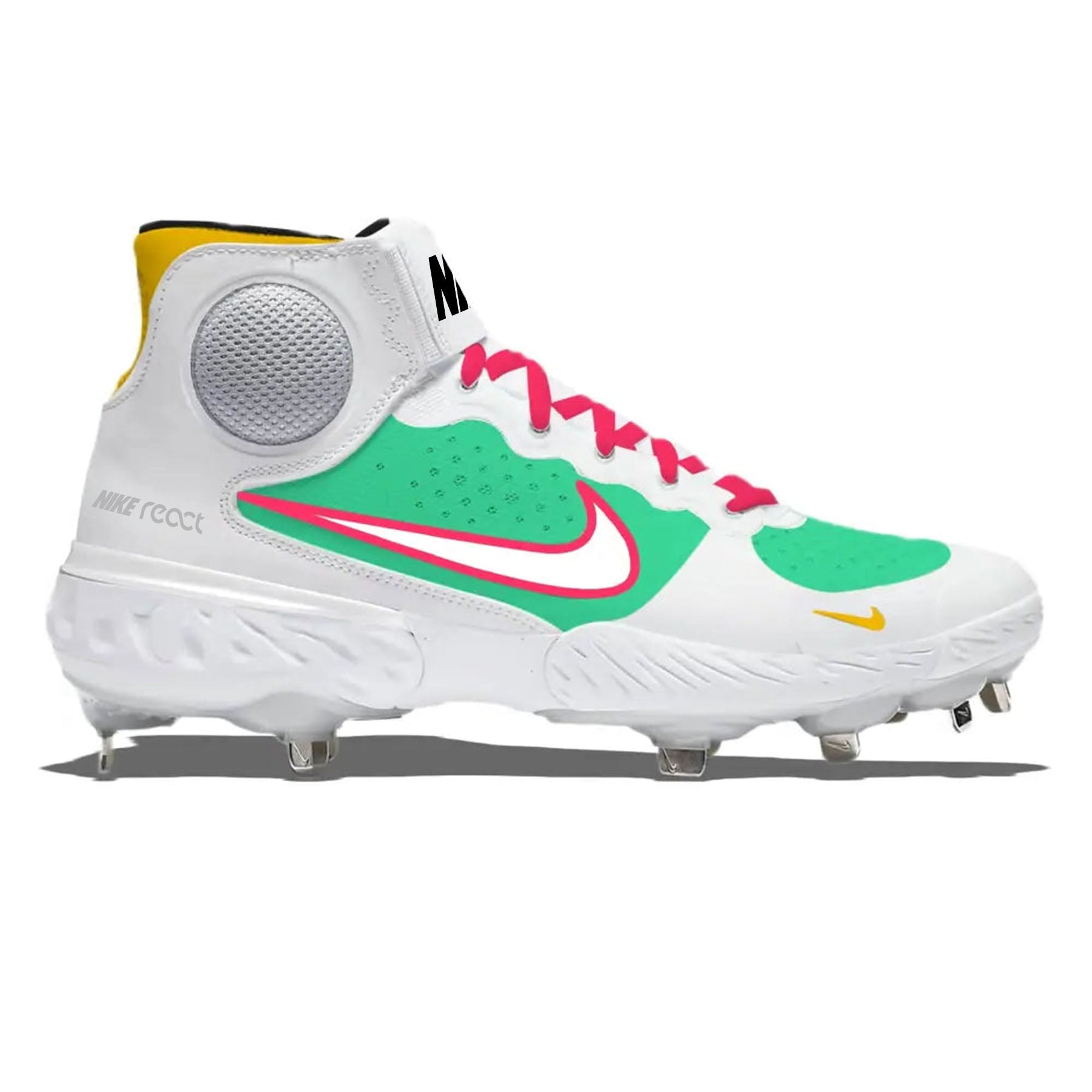 "San Diego Alternate" Nike Alpha Huarache Elite 3 Mid Cleats