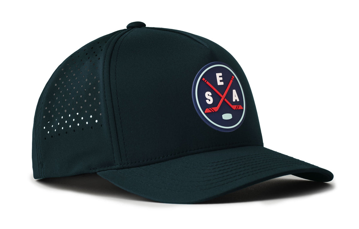 Seattle Hockey Performance 5-Panel Hat  |  SEA X Flexfit Snapback