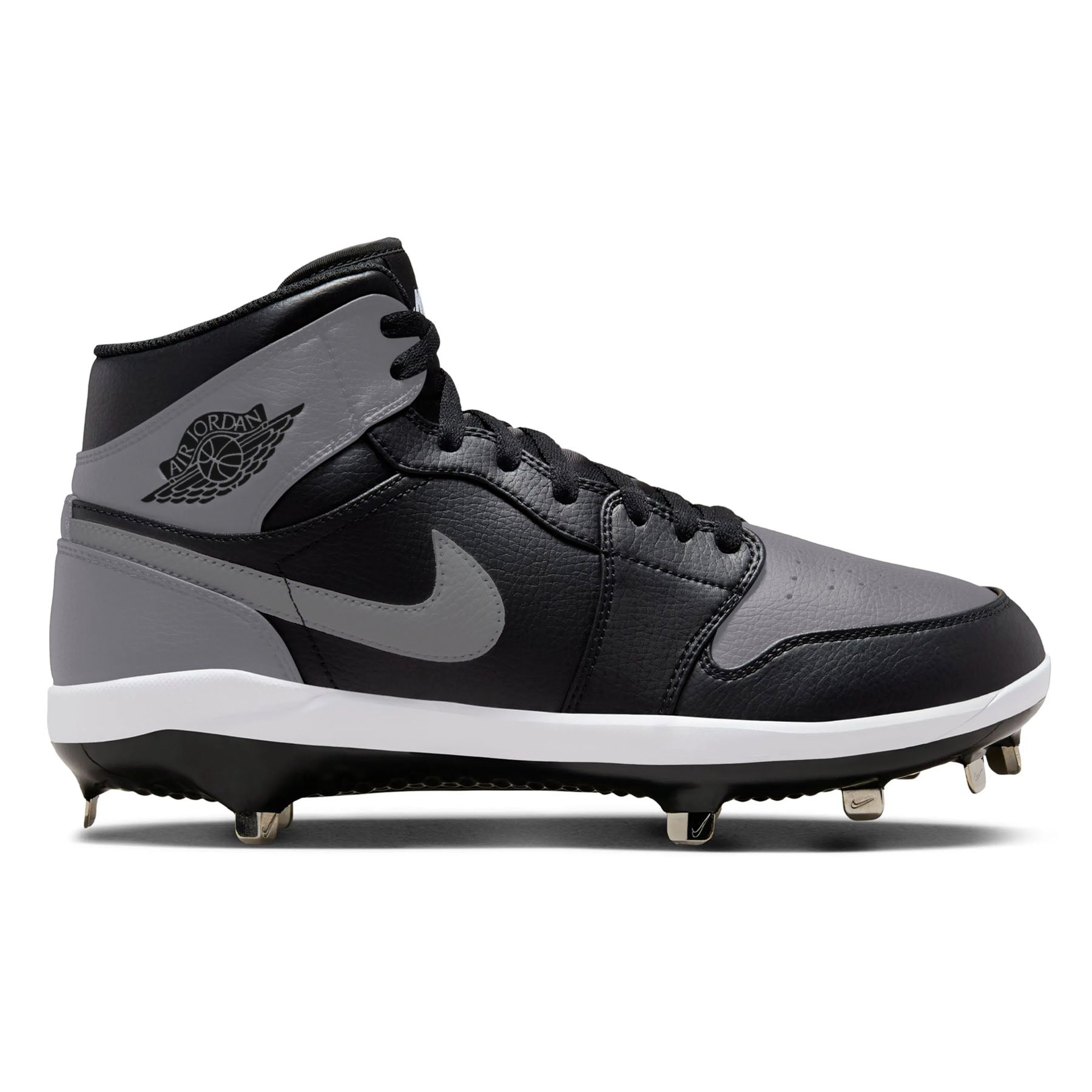 "Shadow" Jordan 1 Retro Cleats