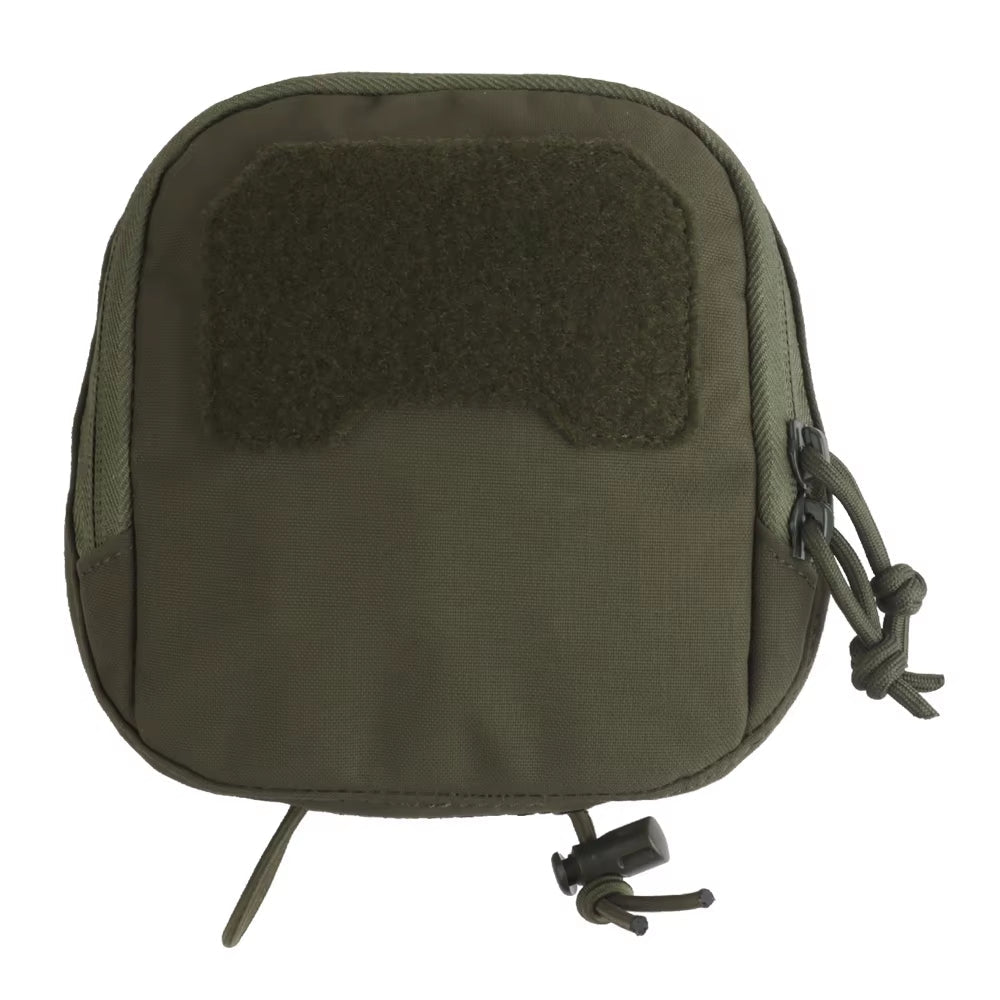 Signal & Steel AG Double-Zipper Utility Pouch – MOLLE Tactical Storage Pouch for Airsoft Gear