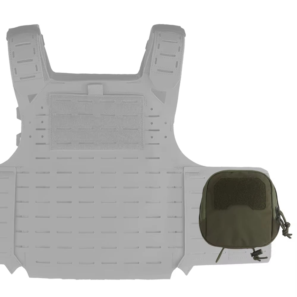 Signal & Steel AG Double-Zipper Utility Pouch – MOLLE Tactical Storage Pouch for Airsoft Gear