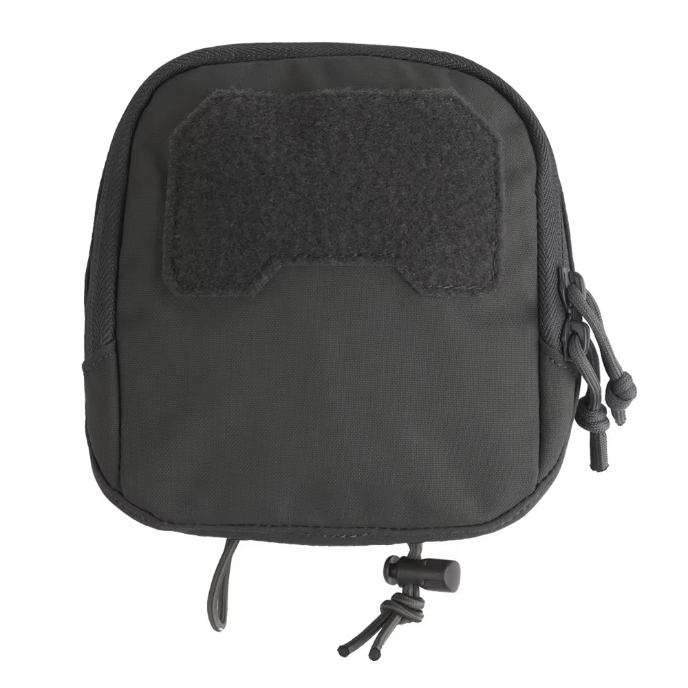 Signal & Steel AG Double-Zipper Utility Pouch – MOLLE Tactical Storage Pouch for Airsoft Gear