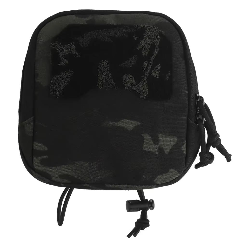 Signal & Steel AG Double-Zipper Utility Pouch – MOLLE Tactical Storage Pouch for Airsoft Gear