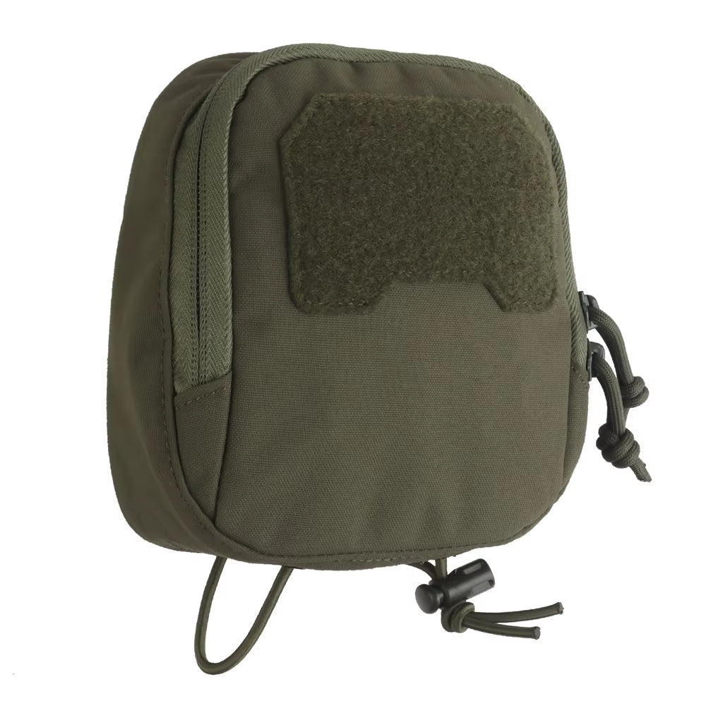 Signal & Steel AG Double-Zipper Utility Pouch – MOLLE Tactical Storage Pouch for Airsoft Gear